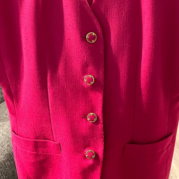 Women’s Size 10 Pink Atrium Collection 2 Piece Skirt Suit - Picture 7 of 7